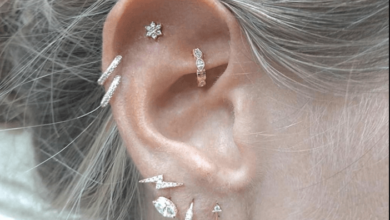 unhealthy stretched ears