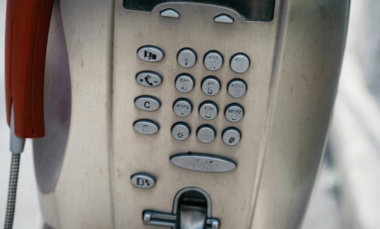 telecommunications contact numbers listed