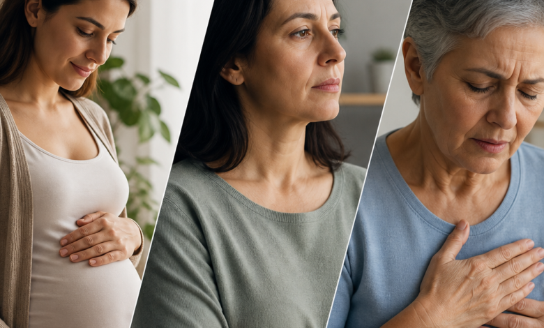 Heart Health Across a Woman's Life: Pregnancy, Menopause, and Warning Signs You Should Never Ignore